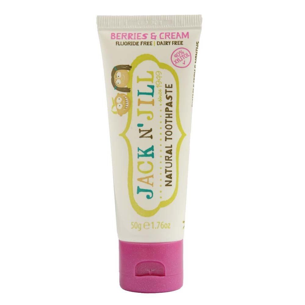 Jack N' Jill Uk Cream Jack N’ Jill Natural Berries & Toothpaste For Babies & Kids - 50G - Image 3