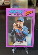 2026 Topps Heritage - Brett Baty #19 Light Purple Border