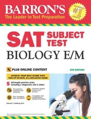 Barron's SAT Subject Test Biology E/M, 6th Edition - Paperback - ACCEPTABLE