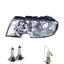 Halogen Scheinwerfer rechts H7/H7/H3 für Skoda Superb I inklusive Lampen