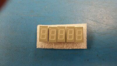 (5 PC) LTS367E LITE-ON LED Displays Module 1DIGIT 8LED Red-Orange CC 10-Pin ROHS