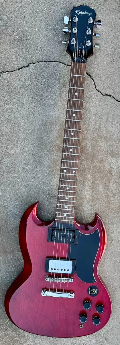 Epiphone top sg ebay