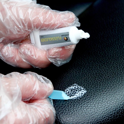 Kit Riparazione Pelle Auto BMW Nappa Beige Sabbia-Java Colore Pelle per Ecopelle - Foto 4 di 9