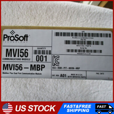 1PC ProSoft MVI56-MBP New Factory Sealed New in Box ProSoft MVI56MBP US