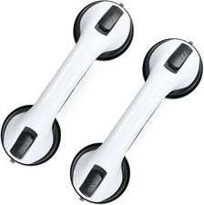 Grab Bars for Bathtubs and Showers, 2 Pack Shower Handle 12 Inch Strong Suction
