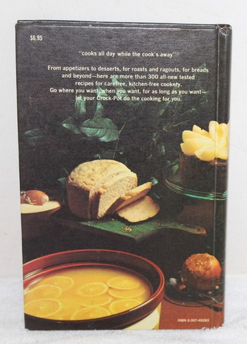 Vintage Rival 1975 Crock Pot Hardcover Cook Book ~ Very Nice ~ 208 Pages - Picture 2 of 8