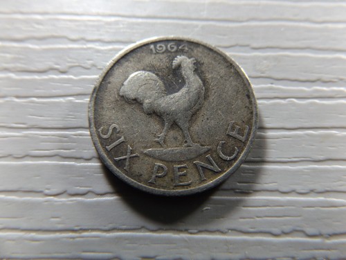 MALAWI 1964 Sixpence - Picture 2 of 2