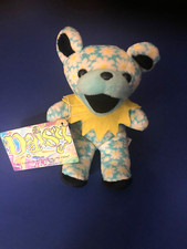 Grateful Dead Daisy  Bean  Bear Plush Liquid Blue 7"  NWT