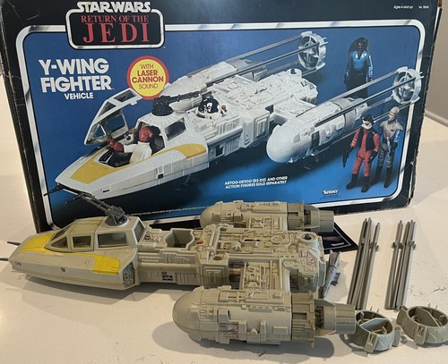 Kenner 1983- Star Wars Return of the Jedi, Y-Wing Fighter Vehicle w/Box #70510