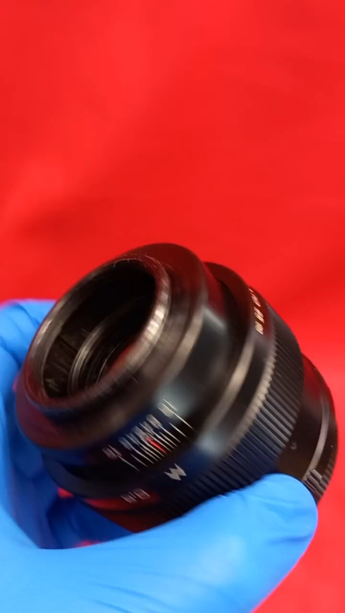 For Collectors! Jupiter 9 f/2 85mm M42 Soviet Lens #8777777 Serial