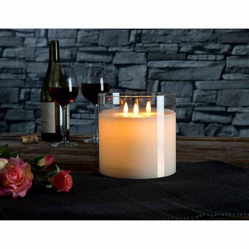 Britesta LED Weihnachtsbäumchen - 2er Set Mit 24 LEDs & Kunstschnee, 70 Cm Hoch (Batteriebetrieb)