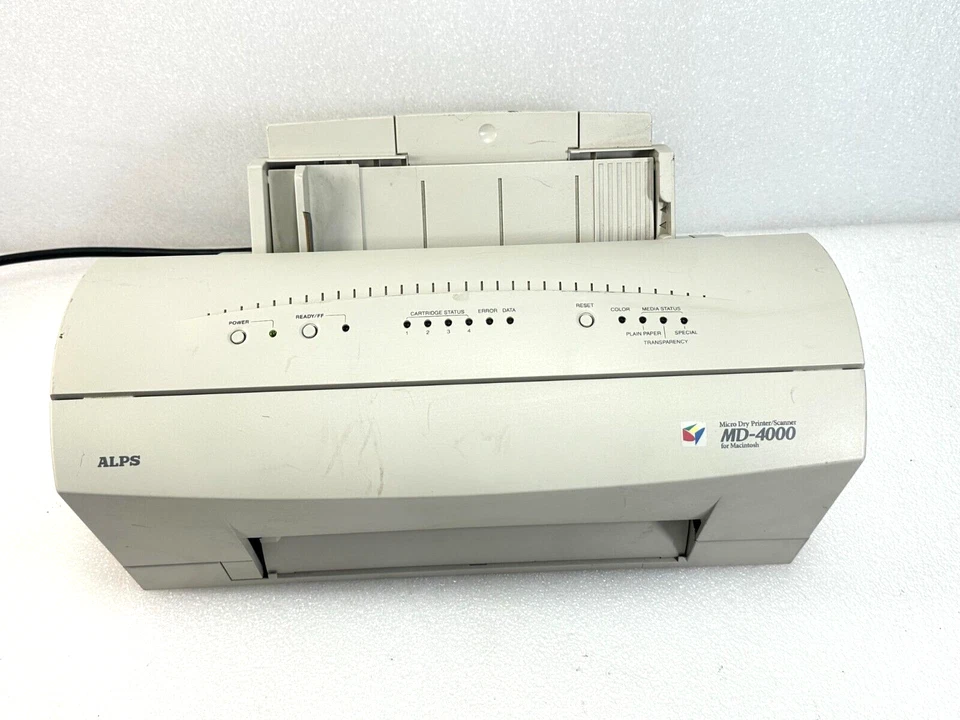 ALPS MD-4000 Micro Dry Photo Realistic Color Prntr Scanner for Mac FREE SHIPPING - Image 3 of 4
