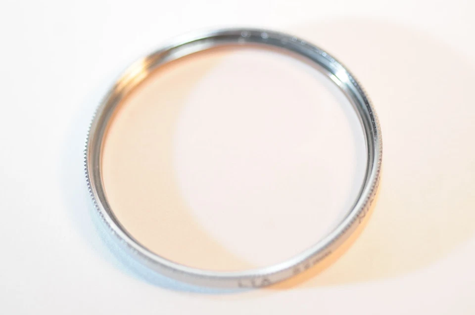 尼康 52 毫米 L1A Sky 银色 铬 早期滤镜 适用于 5 厘米 f/2 刻号 3.5 厘米镜头 — 第 4/4 张图片