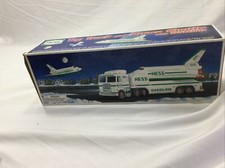 Rare NIB 1999 Hess Toy Truck and Space Shuttle with Satellite In Original Box