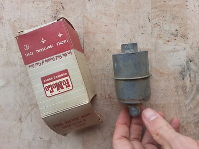 NOS Ford T Bird Galaxie Shelby Mustang Comet Fuel Filter and Gasket COAE-9155-A