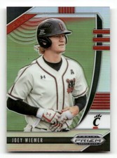 2020 Panini Prizm Draft Picks - #PDP121 Joey Wiemer (RC) PRIZM