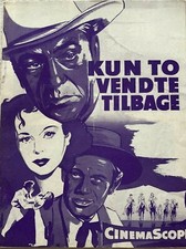 Garden Of Evil Gary Cooper Richard Widmark 1954 Vintage Old Danish Movie Program