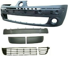 Stoßstange Vorne Mit Grundierung für Renault Clio 2004-2005 Komplett