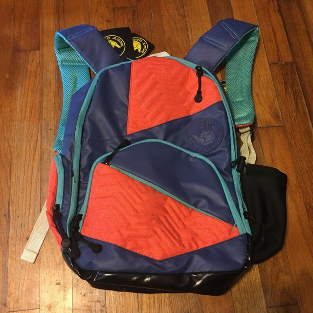 Body Glove Backpack Color Block Beach Surf Scuba Bag Blue Orange Laptop