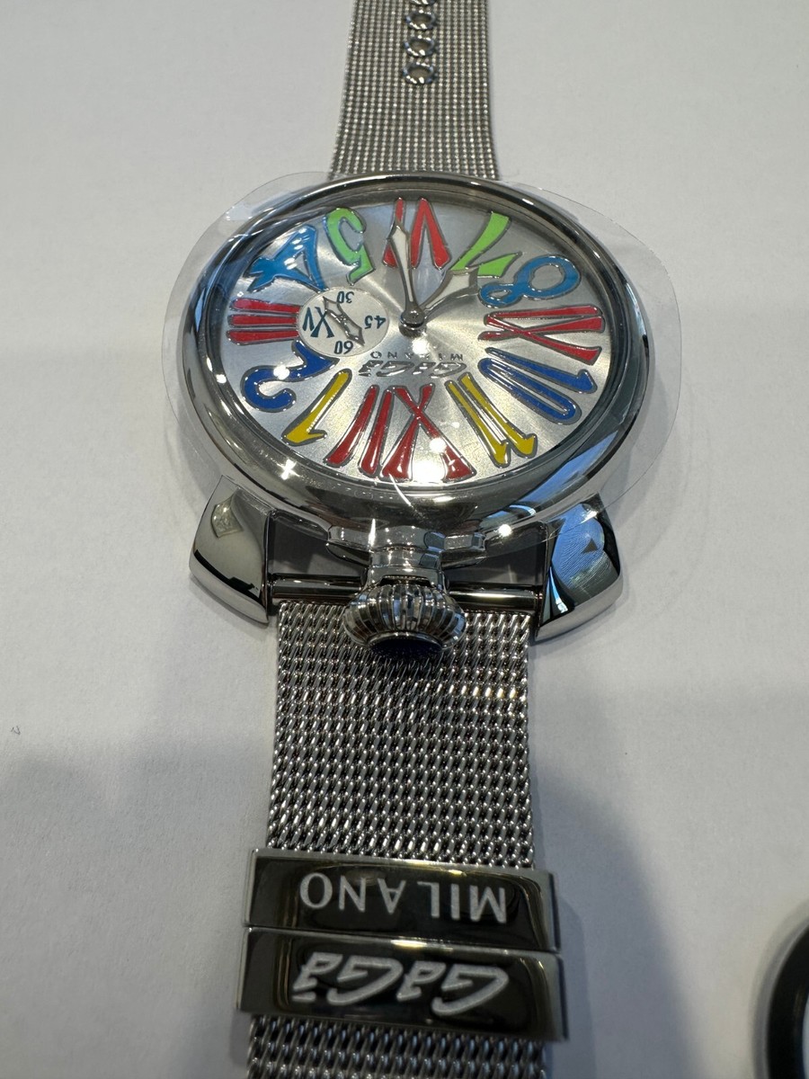 5080.1 GaGa Milano Slim 46mm STEEL | eBay