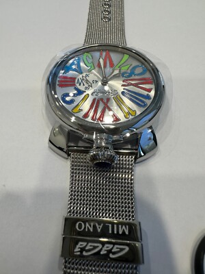 5080.1 GaGa Milano Slim 46mm STEEL | eBay