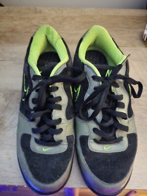 Nike Air Zoom  Premium Low Infiltrator Neon Green Blk Sneakers 315655-031-size 8