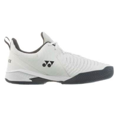 Yonex Power Cushion Sonicage Wide Plus Men's Tennis Shoe (White) All Courts