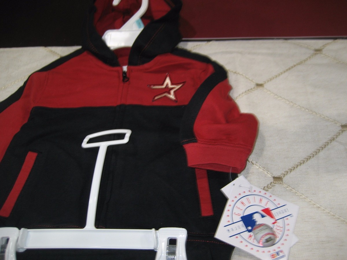BOYS/GIRLS MAJESTIC MLB Houston Astros Track Suit Jacket