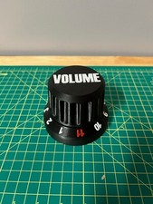 Guitar Pick Holder with Volume Knob - USA Made - 11 Notch - For Guitar Players
