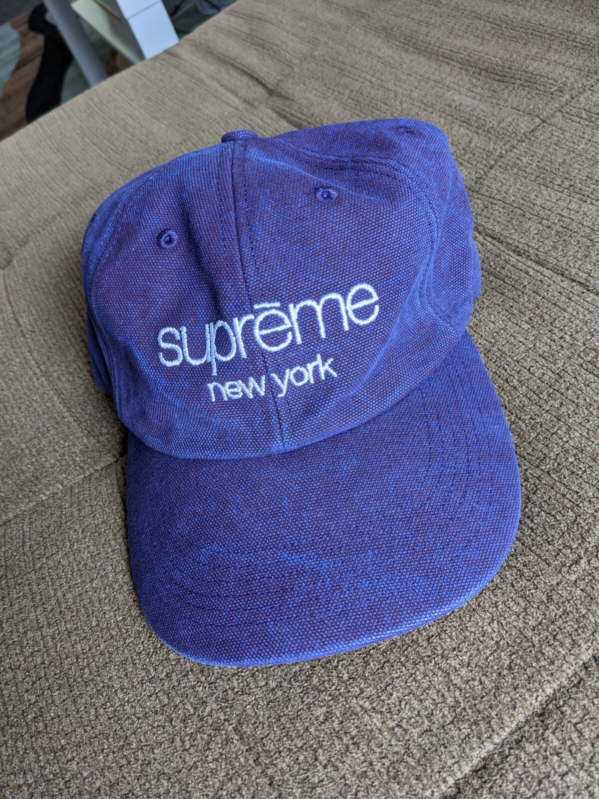 purple supreme hat