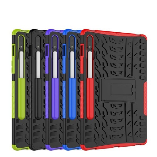 For Samsung Galaxy Tab S9 S9+ Tablet Case Shockproof Rugged Silicone Flip Cover - Picture 7 of 22