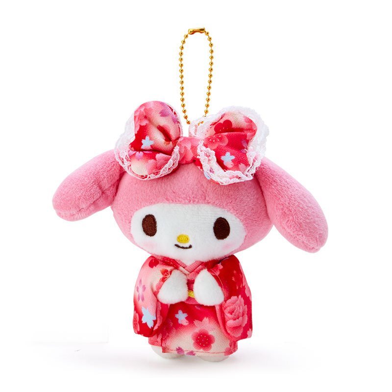 Portachiavi Peluche Sanrio Hello Kitty Mofusand – Media Borsa Blu, Giocattolo Per Borsa - Foto 3