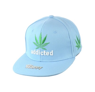 Addicted Leaf Sport Baseball Cap Casual Men Women 100% Cotton Adjustable Belt