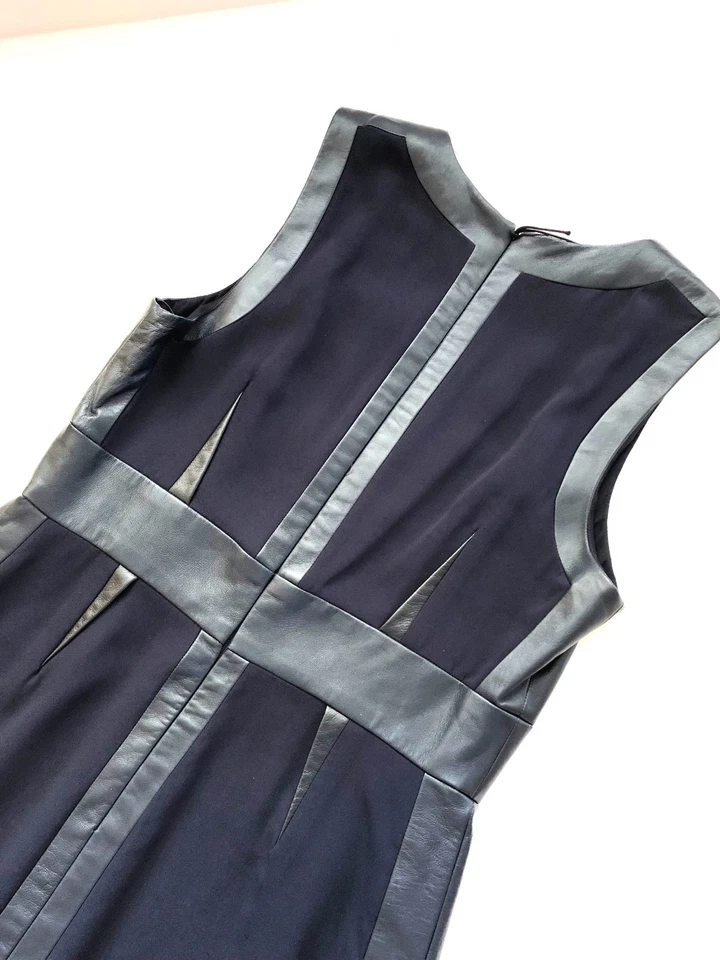 J. Mendel 海军蓝连衣裙 12 码 — 第 4/4 张图片