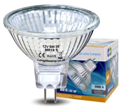 MR16 35W 12V Halogen Spotlight Bulb Dimmable Light x 5 | eBay UK