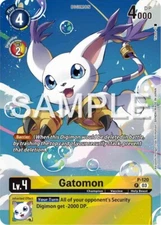 Gatomon Alternate Art Foil - P-120 NM - Digimon TCG 2