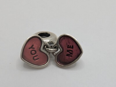 Pandora You And Me Heart Charm Pandora Red Heart You & Me