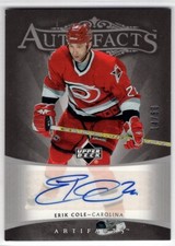 2005-06 Artifacts Autofacts Silver #AFEC Eric Cole 14/50 *S1061
