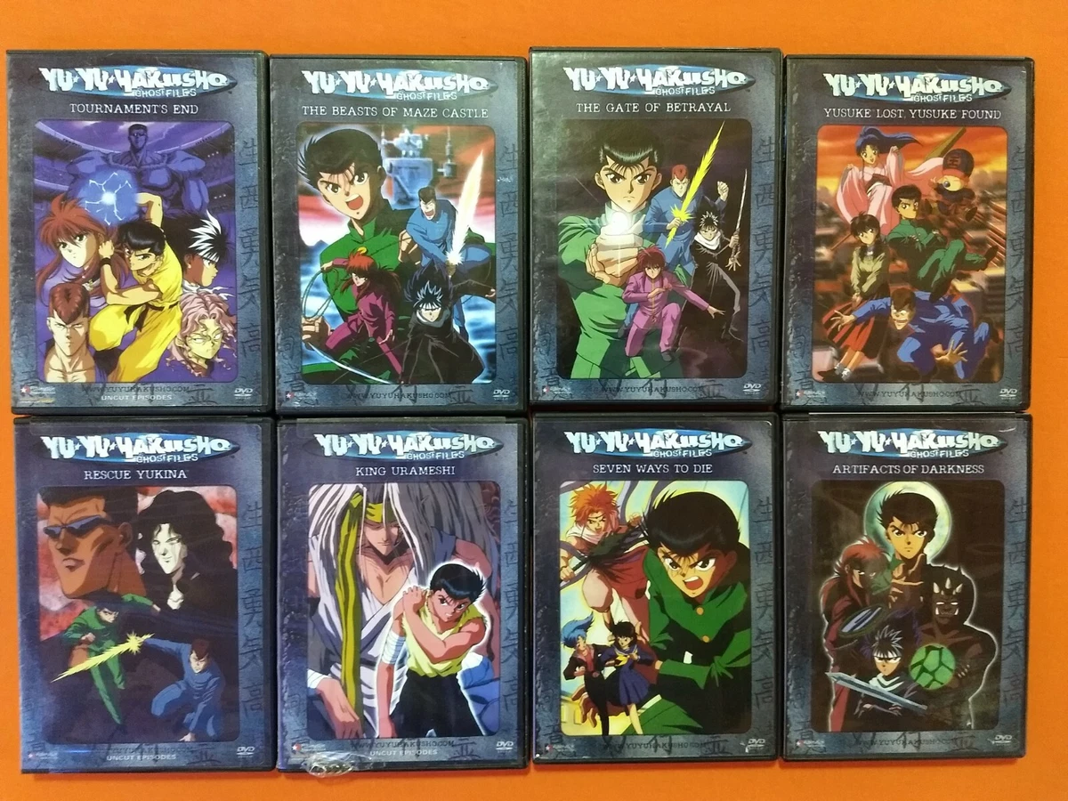 ANIME YU YU HAKUSHO GHOST FILES MOVIE COLLECTIONS DVD ENGLISH