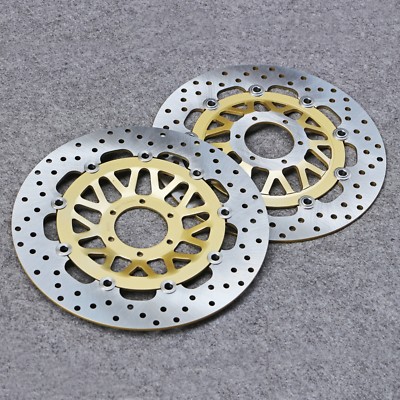 Front Brake Disc Rotor Fit for Honda GL1500 Valkyrie 97-03 GL1800 Goldwing 01-10