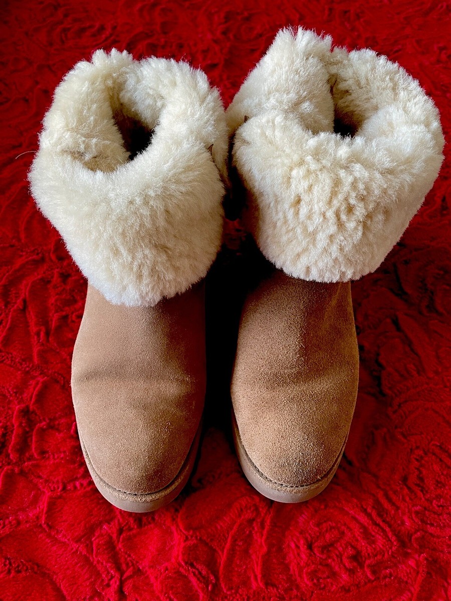 UGG Amie Classic Shearling Lined Boots #1013428 Camel/Tan