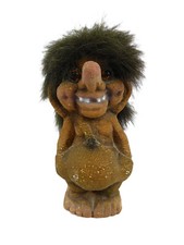 Original Handmade Norwegian Nyform Troll 118 with Original Tag / Booklet