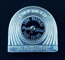  Master Rule Mfg Co Lowe Brothers Paint Colors Advertising Tape Measure TARNISH