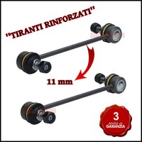 Bb-Ricambi BS-202 Tiranti Stabilisatorstange VerstäRkt Schwarz 2-Tlg
