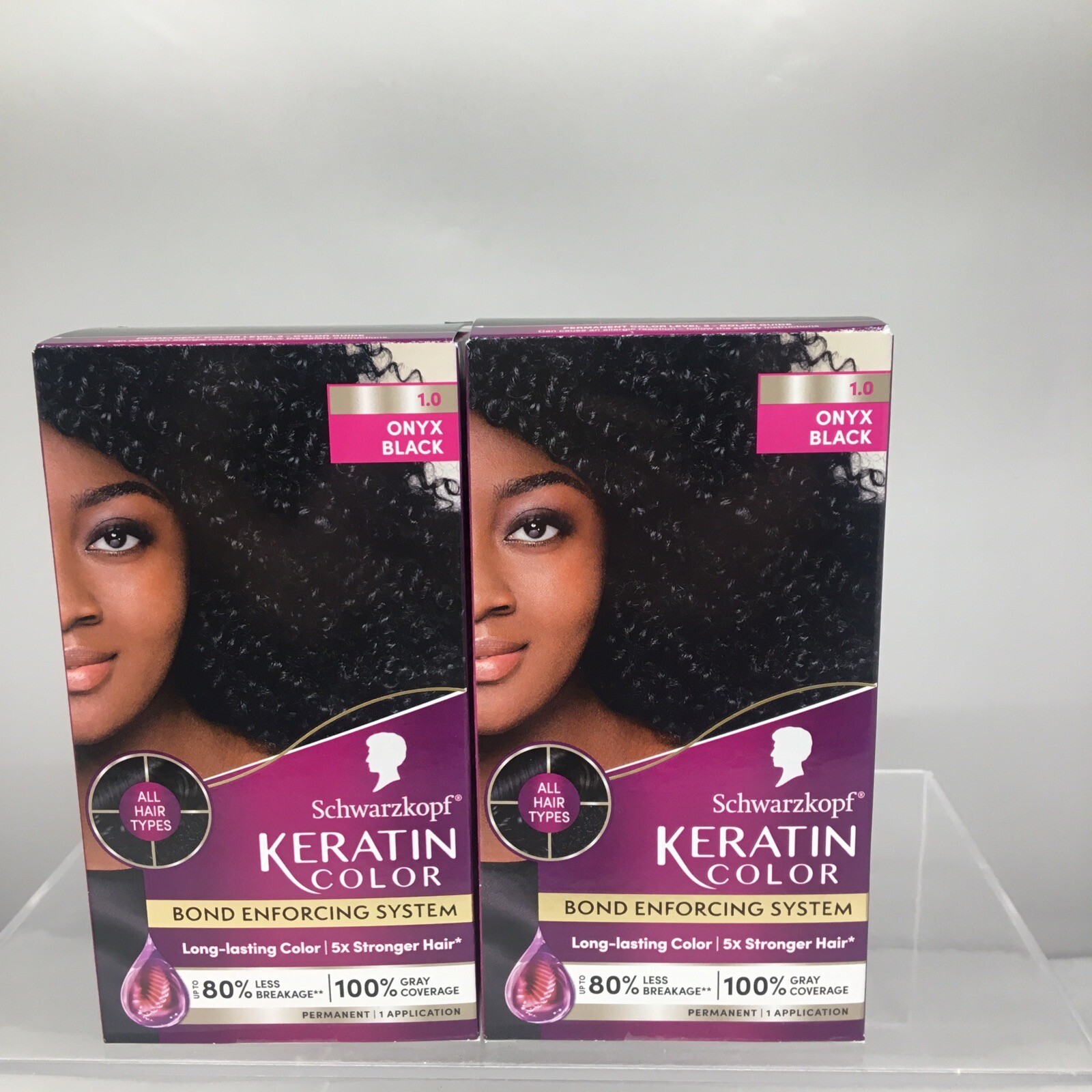 Permanent Anti-age Hair Color ~ 1.0 Onyx Black