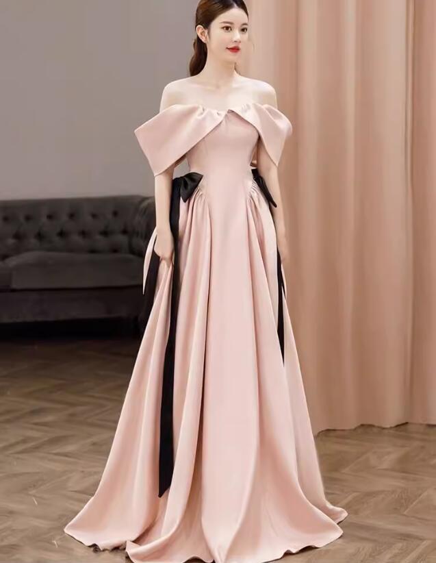 Hot Elegant Off Shoulder Bowknot A-Line Long Gown Cocktail Party Evening  Dresses | eBay