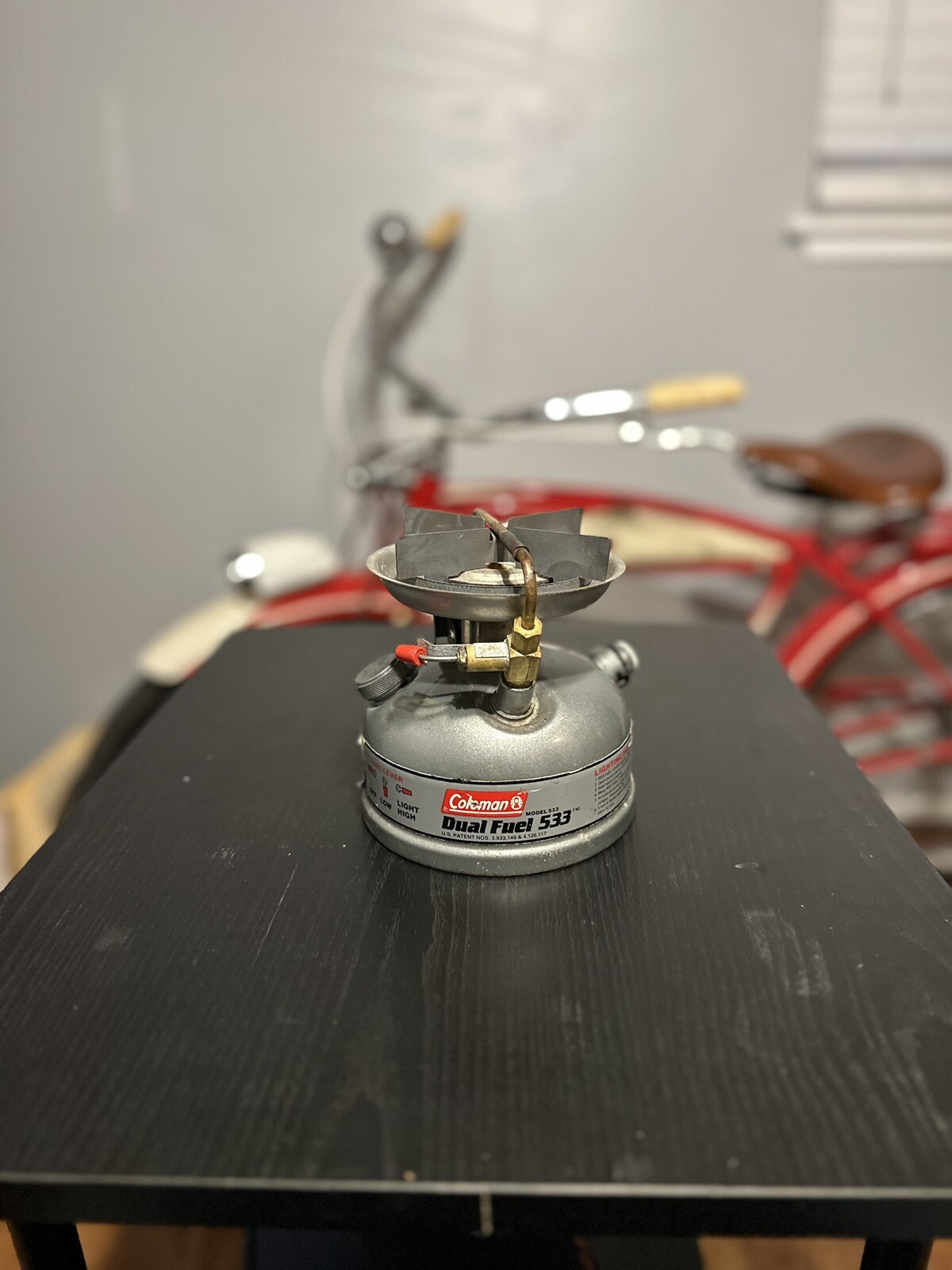 Coleman 533 Dual Fuel Single Burner Stove With Hard Case eBay