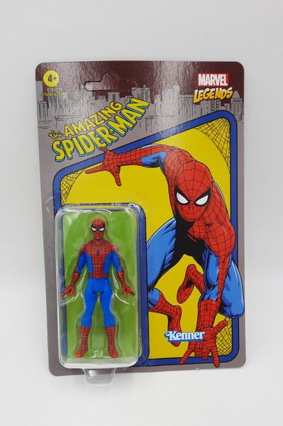 Marvel Legends Retro The Amazing Spider Man Kenner Hasbro F2654-image