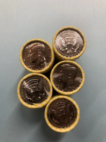 2023 D Half Dollar Bank Roll 20 - 2023 D Kennedy Half Dollar Uncirculated