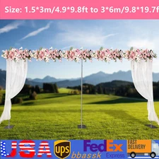 Professional Backdrop Stand Pipe Kit Heavy Duty Background Pipe Rack